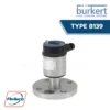 Burkert-Type 8139 - Radar level meter for liquids suitable for use in applications with aggressive fluids as well as with hygienic requirements