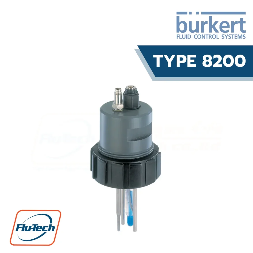 Burkert-Type 8200 - Armatures for analytical sensors