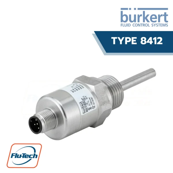Burkert-Type 8412 - RTD temperature sensor with CANopen interface