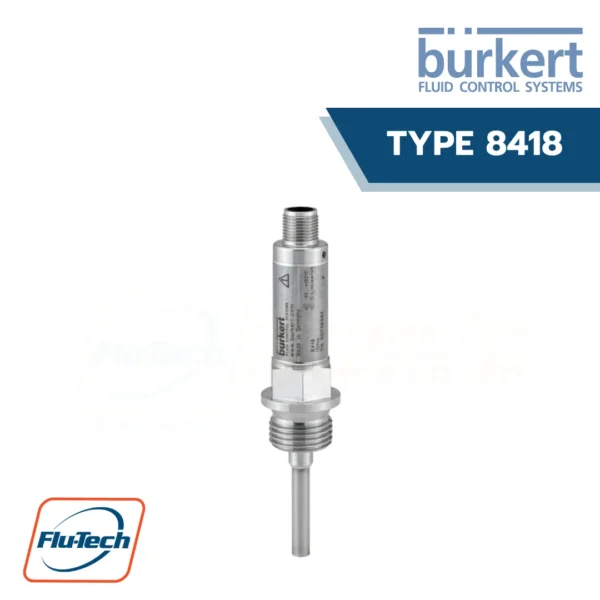 Burkert-Type 8418 - RTD temperature sensor with IO-Link interface