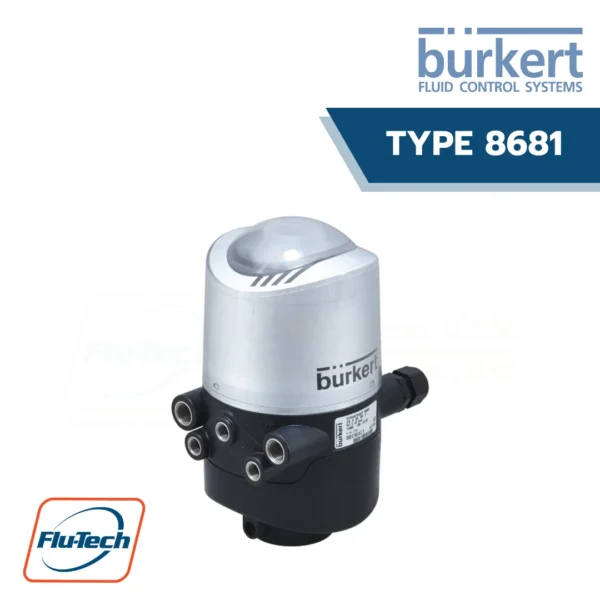 Burkert-Type 8681 - Control head for decentralized automation of hygienic process valves
