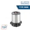 Burkert-Type 8686 - Control- and feedback head for integrated mounting on Robolux valves Type 2036