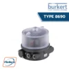 Burkert-Type 8690 - Pneumatic control for decentralised automation of ELEMENT process valves