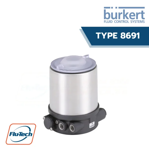 Burkert-Type 8691 - Control head for decentralised automation of ELEMENT process valves
