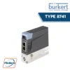 Burkert-Type 8741 - Mass flow controller (MFC) - mass flowmeter (MFM) for gases