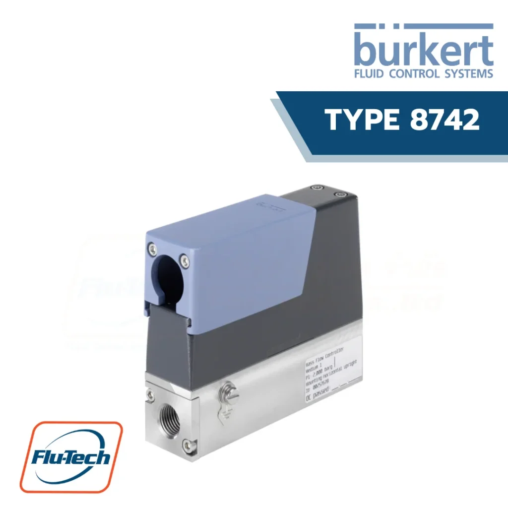 Burkert-Type 8742 - Mass Flow Controller (MFC) - Mass Flow Meter (MFM) for gases