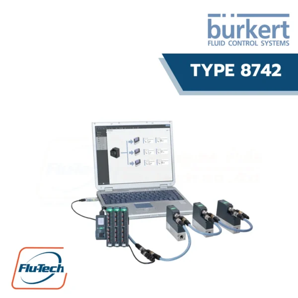 Burkert-Type 8742 - Mass Flow Controller (MFC) - Mass Flow Meter (MFM) for gases