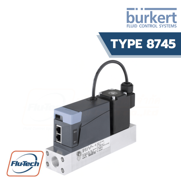 Burkert - Type 8745 - Mass Flow Controller (MFC) / Mass Flow Meter (MFM) for Gases