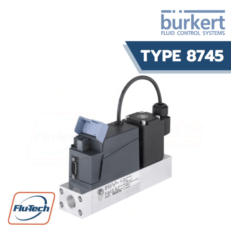 Burkert - Type 8745 - Mass Flow Controller (MFC) / Mass Flow Meter (MFM) for Gases
