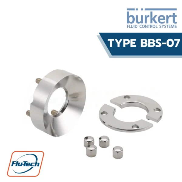 Burkert - Type BBS-07 - Tank flanges for sterile orbital or aseptic flanges. Clamp tank flanges for clamp ferrules or aseptic clamps. - Image 3