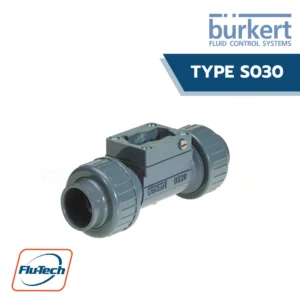 Burkert-Type S030 - Inline sensor-fitting with paddle wheel for flow measurement