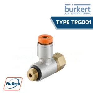 Burkert-Type TRG001 - Flow restrictor, flow restrictor silencer, control valve, double check valve, quick bleed valve