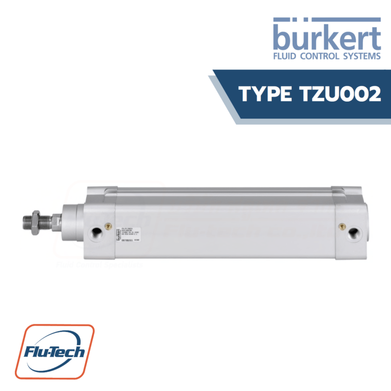 Burkert Type TZU002 - Double Acting Cylinder acc. DIN ISO 15552 (Flu-Tech Burkert Thailand Authorized Distributor)