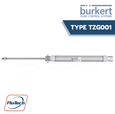 Burkert - Type TZG001 - Double Acting Cylinder (Flu-Tech Burkert Thailand AuthorizedDistributor)
