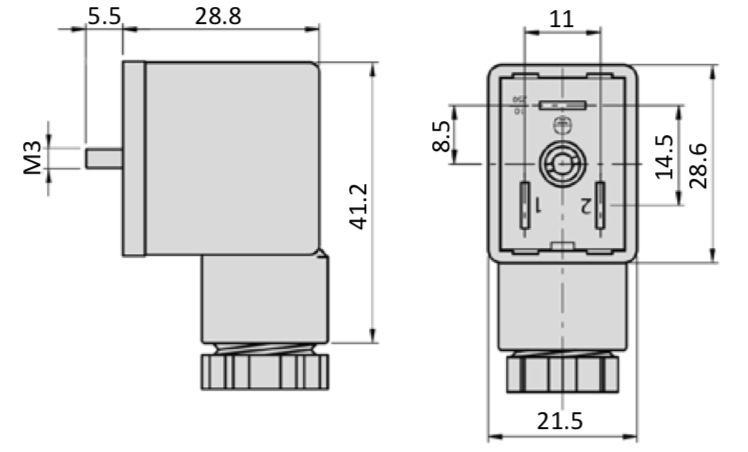 Airtec Thailand Authorized Distributor Flu-Tech Plug sockets Form B industrial norm