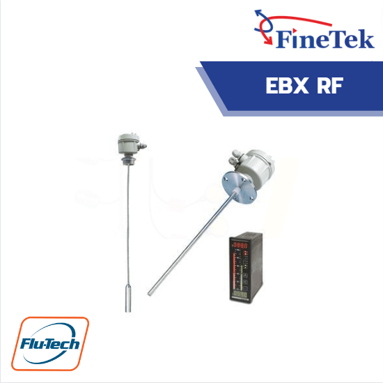 RF-Capacitance Level Transmitter เซ็นเซอร์ตรวจจับระดับของวัตถุ รุ่น EBX ยี่ห้อ FineTek