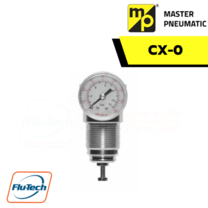 ตัวปรับแรงดันลม รุ่น CX-0 and CX-1 Miniature CO2 Regulator 1/8 and 1/4 ยี่ห้อ Master Pneumatic
