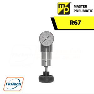 ตัวปรับแรงดันลม รุ่น R67 High Pressure Regulator 1/8, 1/4 and 3/8 ยี่ห้อ Master Pneumatic