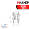 AIGNEP - SERIES 1850 -MALE WITH MILLED NUT