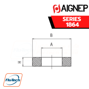 AIGNEP - SERIES 1864 TIGHTENING SEAL FOR FITTINGS WITH BAYONET CONNECTION-CODE