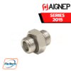 AIGNEP - SERIES 2015 - NIPPLE (PARALLEL) WITH NBR O-RING