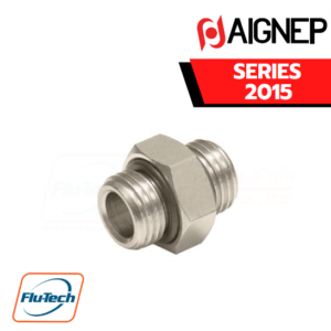 AIGNEP - SERIES 2015 - NIPPLE (PARALLEL) WITH NBR O-RING