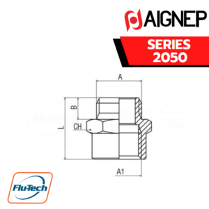 AIGNEP - SERIES 2050 - REDUCER (PARALLEL)