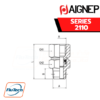 AIGNEP - SERIES 2110 - ORIENTING NIPPLE (TAPER)