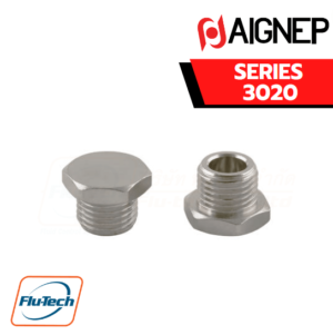 AIGNEP - SERIES 3020 - MALE PLUG (PARALLEL)