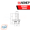 AIGNEP - SERIES 3044 - MALE HOSE ADAPTER (PARALLEL) WITH O-RING-1