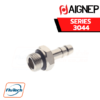 AIGNEP - SERIES 3044 - MALE HOSE ADAPTER (PARALLEL) WITH O-RING