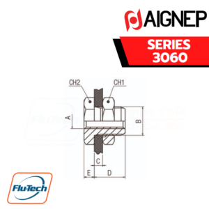 AIGNEP - SERIES 3060 - BULKHEAD CONNECTOR-1