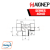 AIGNEP - SERIES 4040 - CW510L - CENTRE LEG MALE TEE