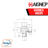 AIGNEP - SERIES 6025 - MALE-FEMALE EQUAL CROSS