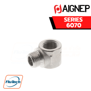 AIGNEP - SERIES 6070 - MALE-FEMALE ELBOW FITTING