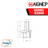 AIGNEP - SERIES 62340 MALE HOSE ADAPTER (TAPER)