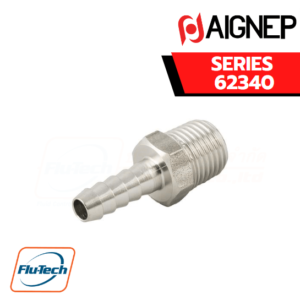 AIGNEP - SERIES 62340 MALE HOSE ADAPTER (TAPER)