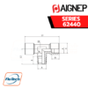 AIGNEP - SERIES 62440 CENTRE LEG MALE TEE