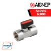 บอลวาล์ว (ball valve) AIGNEP - SERIES 6300 - FEMALE RP ISO 7 - FEMALE RP ISO 7 VALVE