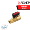 AIGNEP - SERIES 6315 - CW510L - TAPER MALE R ISO 7 - FEMALE RP ISO 7 VALVE