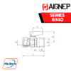 AIGNEP - SERIES 6340 - TUBE - FEMALE RP ISO 7 VALVE