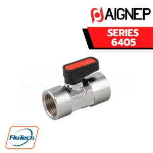 AIGNEP - SERIES 6405 - FEMALE G ISO 228 - FEMALE G ISO 228 VALVE - FKM