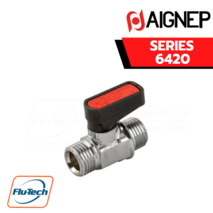 AIGNEP - SERIES 6420 - PARALLEL MALE GA ISO 228 - PARALLEL MALE GA ISO 228 VALVE