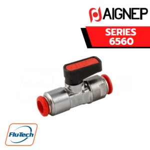 AIGNEP - SERIES 6560 - PUSH-IN CONNECTIONS VALVE