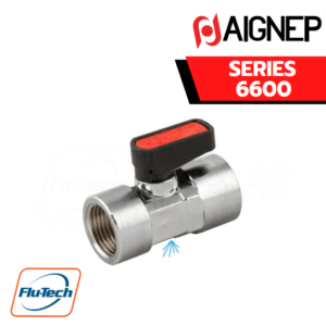 AIGNEP - SERIES 6600 - EXAUST HOLE FEMALE G ISO 228 - FEMALE G ISO 228 VALVE