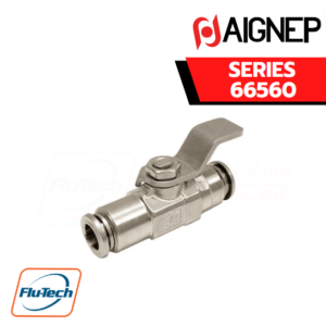 AIGNEP - SERIES 66560 - PUSH-IN CONNECTIONS VALVE