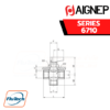 AIGNEP - SERIES 6710 - 3 WAYS VALVE “T” FEMALE G ISO 228