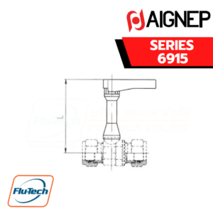 AIGNEP - SERIES 6915 - SPINDLE EXTENSION (WITH LONG HANDLE, SCREW)