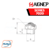 AIGNEP - SERIES 7020 - SILENCER WITH WIRE MESH STAINLESS STEEL 304