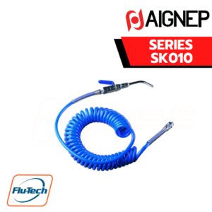 AIGNEP - SERIES SK010 - SPIRAL POLYURETHANE POLYETHER 95 SHORE A WITH BLOW GUNS